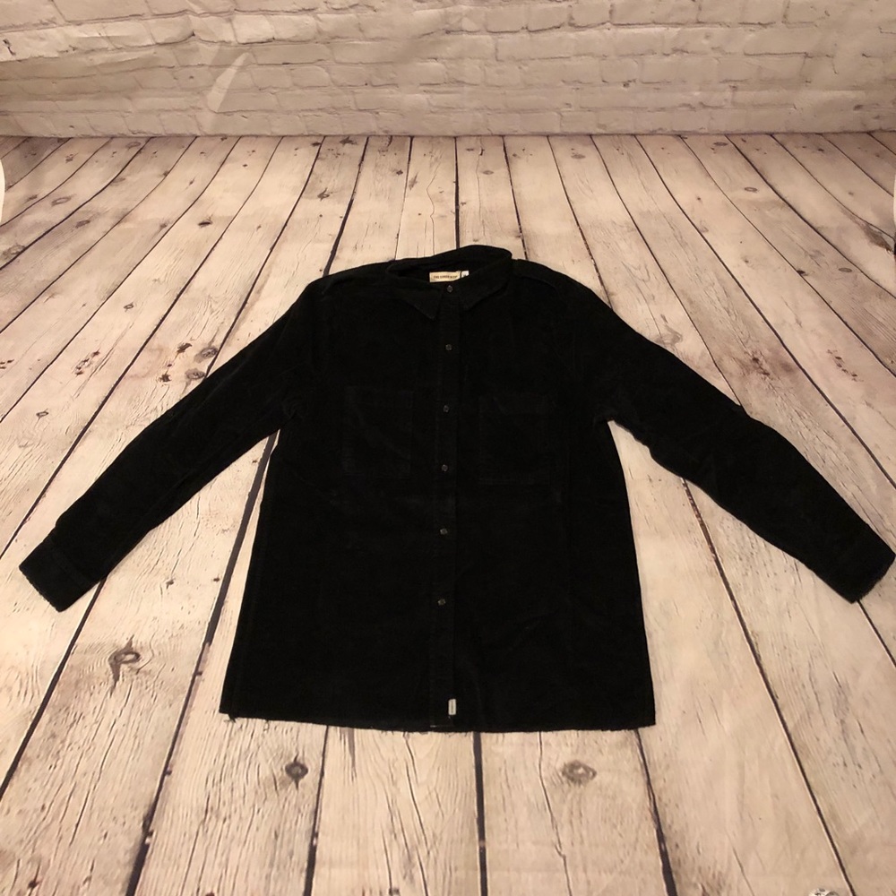 Black Button Down Shirt Corduroy Doll The Cords